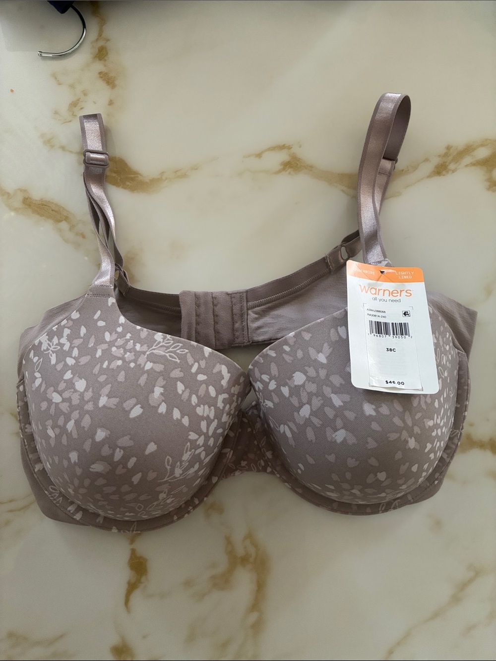 Warner Tshirt Bra 38C